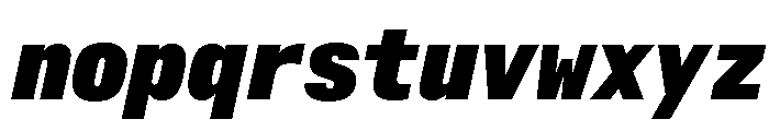 Alpaga CondBlackIta 064622e9 Font LOWERCASE