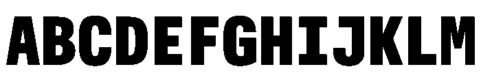 Alpaga CondExtBd F60ded25 Font UPPERCASE
