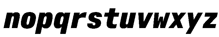 Alpaga CondExtBdIta 0b8fb1d4 Font LOWERCASE