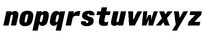 Alpaga CondExtBdIta 96dc64ff Font LOWERCASE