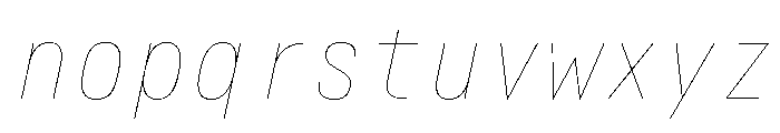 Alpaga CondHairlineIta Bc4c771c Font LOWERCASE