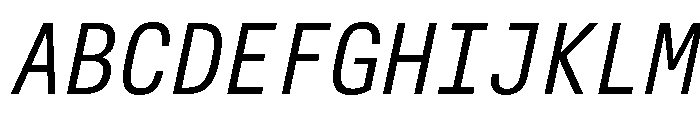 Alpaga CondLightIta 9d080555 Font UPPERCASE