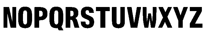 Alpaga CondensedBold 5d1d3bac Font UPPERCASE