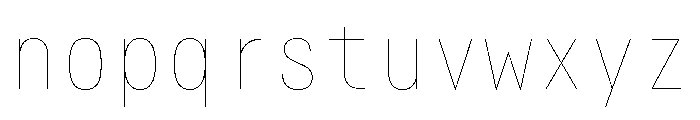 Alpaga CondensedHairline 8f658c6f Font LOWERCASE
