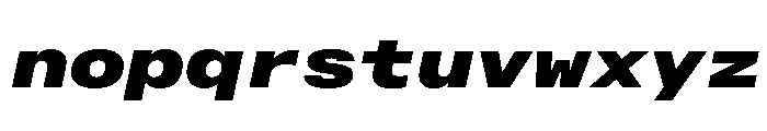 Alpaga ExpBlackIta Dfd50f90 Font LOWERCASE