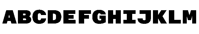 Alpaga ExpExtBlk 417c063e Font UPPERCASE