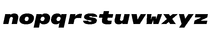 Alpaga ExpExtBlkIta 122ab4c1 Font LOWERCASE