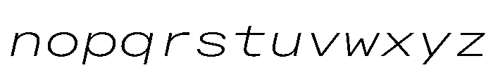 Alpaga ExpExtLtIta 4219afcb Font LOWERCASE