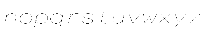 Alpaga ExpHairlineIta B52878a7 Font LOWERCASE
