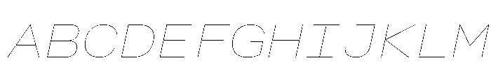 Alpaga ExpHairlineIta Ee7e8f8c Font UPPERCASE