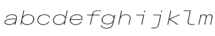 Alpaga ExpThinIta 71489f53 FONT