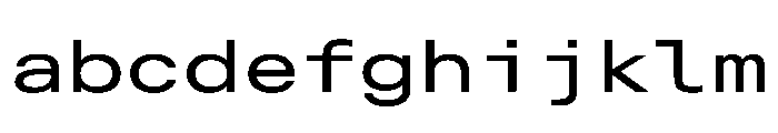 Alpaga Expanded D73d4350 FONT