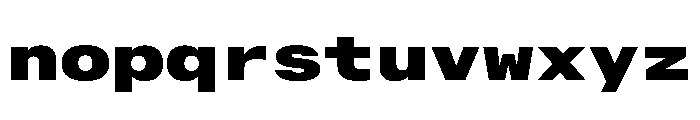 Alpaga ExpandedBlack 3b2ffe1c Font LOWERCASE
