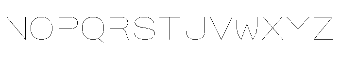 Alpaga ExpandedHairline 8eee33d4 Font UPPERCASE