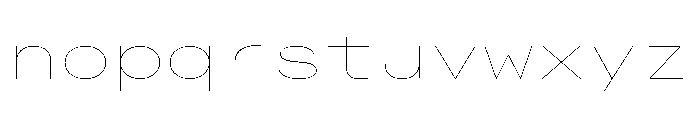 Alpaga ExpandedHairline 8eee33d4 Font LOWERCASE