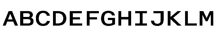 Alpaga ExpandedMedium 85255ead Font UPPERCASE