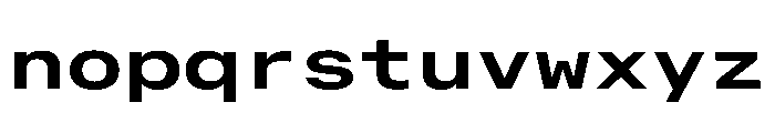 Alpaga ExpandedSemiBold 0c99288e Font LOWERCASE