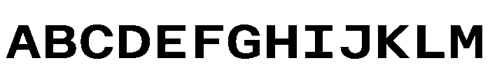 Alpaga ExpandedSemiBold 1841709b Font UPPERCASE
