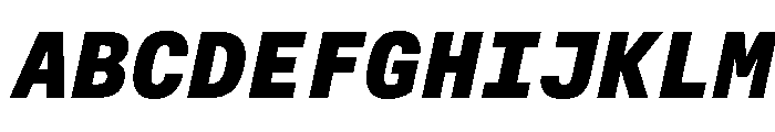 Alpaga ExtraBoldItalic 8c9afb87 Font UPPERCASE