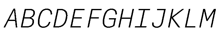 Alpaga ExtraLightItalic 2d166200 Font UPPERCASE