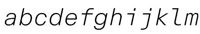 Alpaga ExtraLightItalic Efb70492 FONT