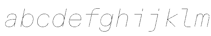 Alpaga HairlineItalic 004bc4e4 FONT