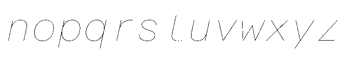 Alpaga HairlineItalic 2e73d433 Font LOWERCASE