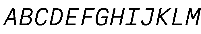Alpaga LightItalic 76e874ff Font UPPERCASE