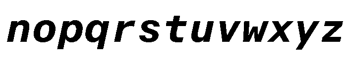 Alpaga SemiBoldItalic 5019ade0 Font LOWERCASE