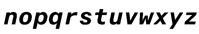 Alpaga SemiBoldItalic 62cbc4aa Font LOWERCASE