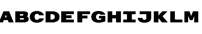 Alpaga UltExpBlack 8fdd7e05 Font UPPERCASE