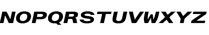 Alpaga UltExpBoldIta F4647a99 Font UPPERCASE
