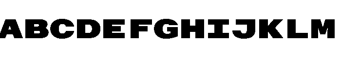 Alpaga UltExpExtBlk 9017569c Font UPPERCASE