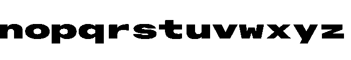 Alpaga UltExpExtBlk 999575b8 Font LOWERCASE