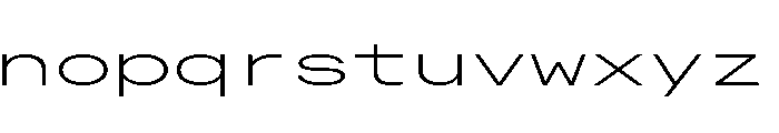 Alpaga UltExpExtLt C48ab400 Font LOWERCASE
