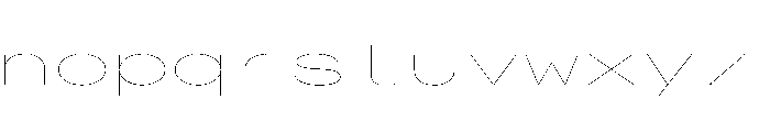 Alpaga UltExpHairline 01557636 Font LOWERCASE