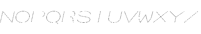 Alpaga UltExpHairlineIta 677bff66 Font UPPERCASE