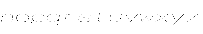 Alpaga UltExpHairlineIta 677bff66 Font LOWERCASE