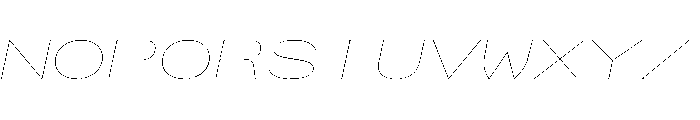 Alpaga UltExpHairlineIta Aa388486 Font UPPERCASE