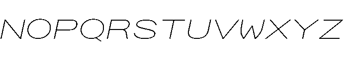 Alpaga UltExpThinIta 1d9de27d Font UPPERCASE