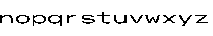 Alpaga UltraExpanded Edbbc70c Font LOWERCASE
