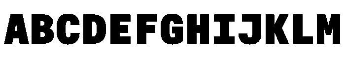 AlpagaVAR Black Instance 4796f281 Font UPPERCASE