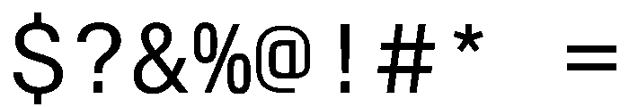 AlpagaVAR Book Instance Font OTHER CHARS