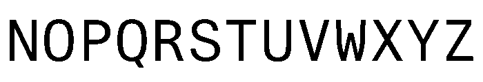 AlpagaVAR Book Instance Font UPPERCASE