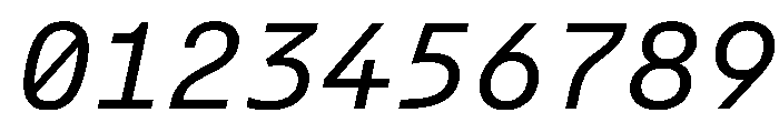 AlpagaVAR BookItalic Instance Font OTHER CHARS