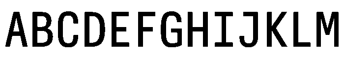 AlpagaVAR Condensed Instance Font UPPERCASE