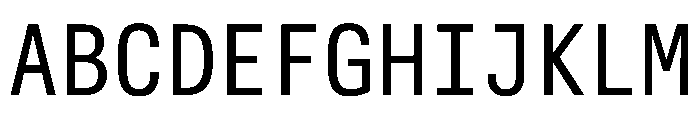 AlpagaVAR CondensedBook Instance Font UPPERCASE