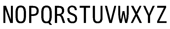 AlpagaVAR CondensedBook Instance Font UPPERCASE