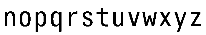 AlpagaVAR CondensedBook Instance Font LOWERCASE
