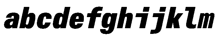 AlpagaVAR CondensedExtraBoldItalic Instance Eea9f414 FONT